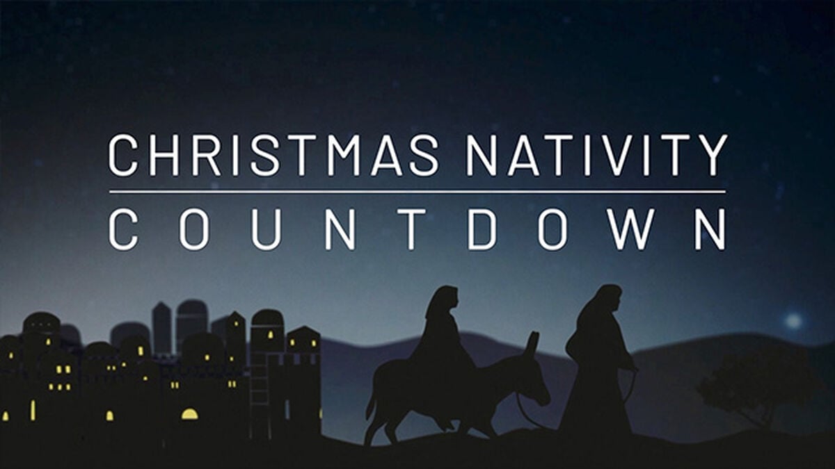 Christmas Nativity Countdown Timer image number null